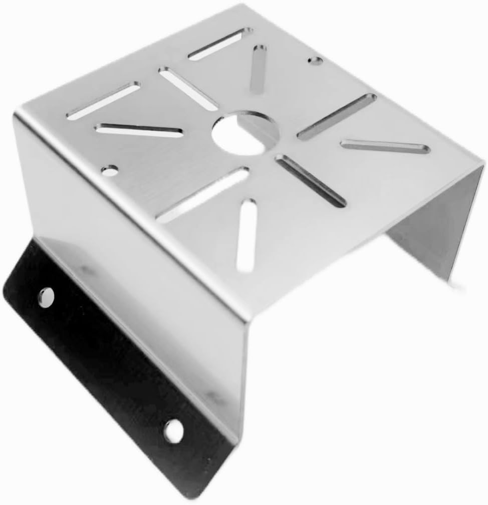 CCTV Security Camera Corner Mount Bracket, Stainless Steel Wall Corner Adapter M
