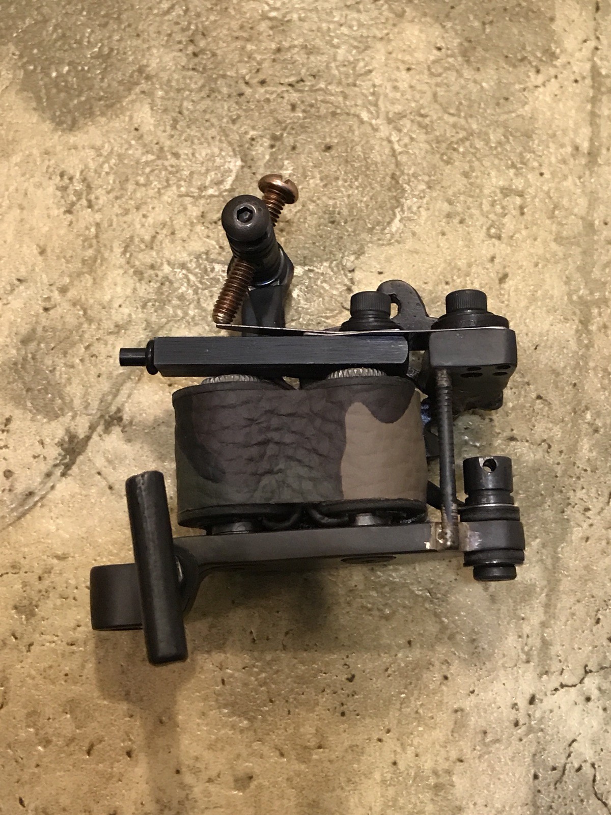 Professional Handmade Tattoo Machine Military Key Liner