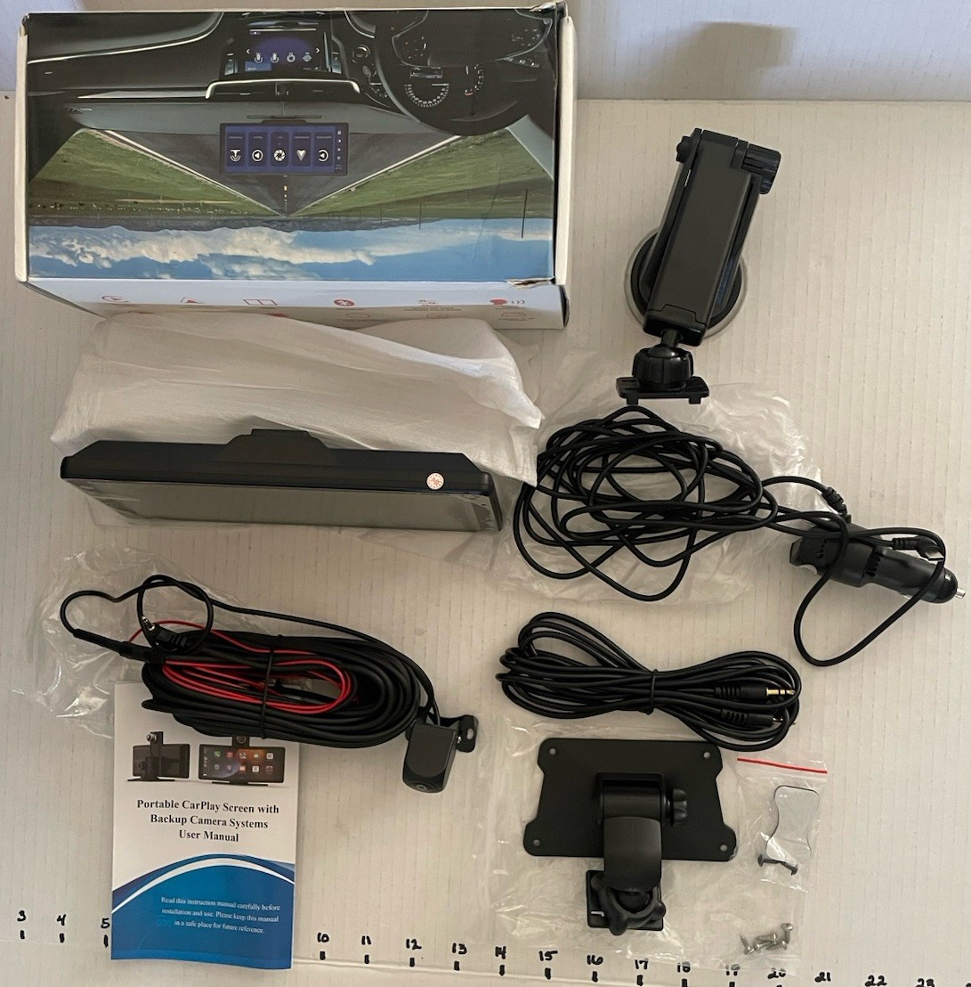 Wireless Car Play with 4K Dash Cam