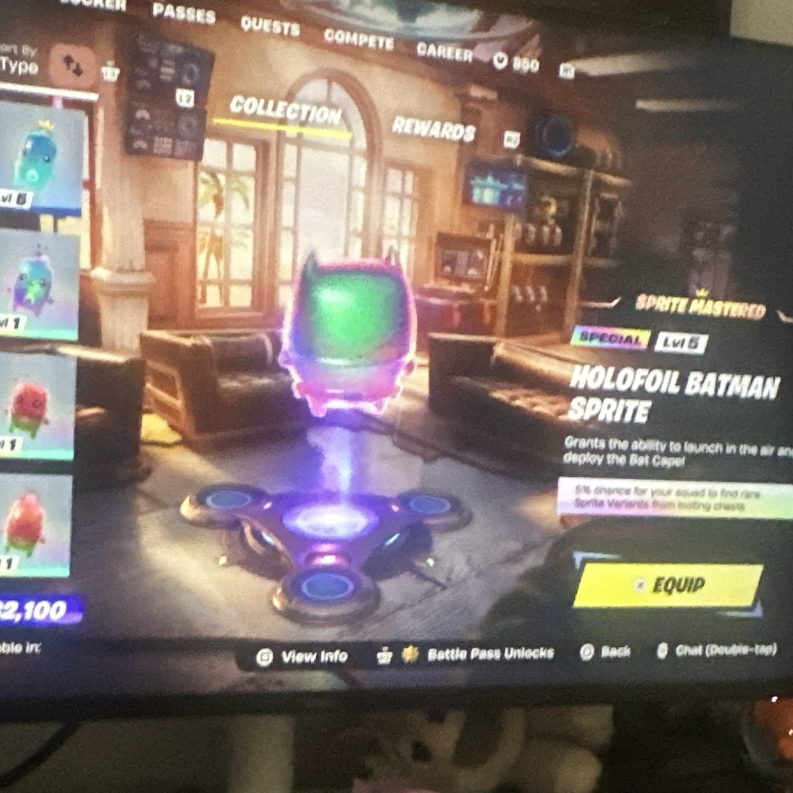 Holofoil Batman Sprite (RAREST SPRITE
