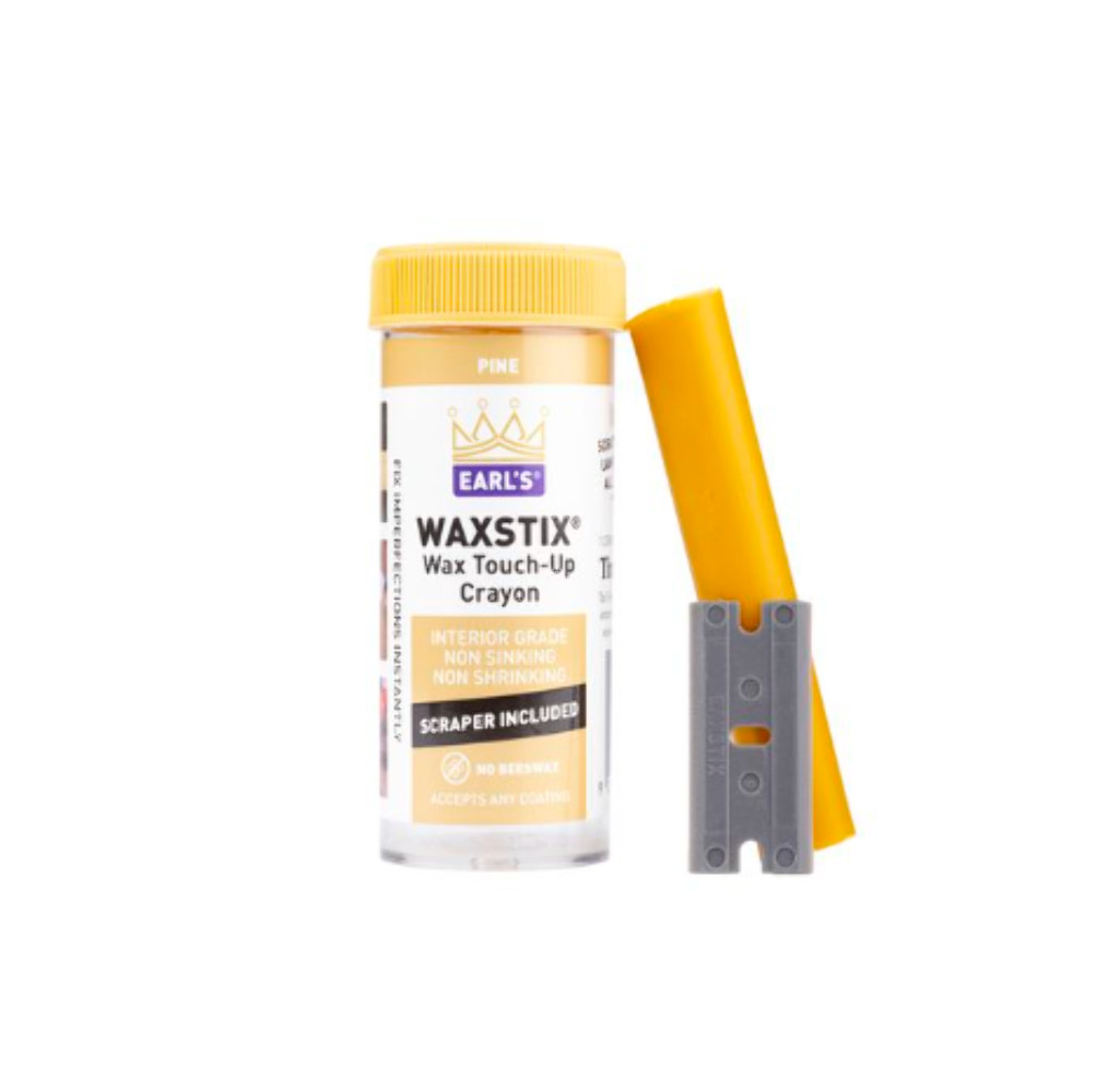 Earl's Waxstix Timber repair wax touch-up crayons