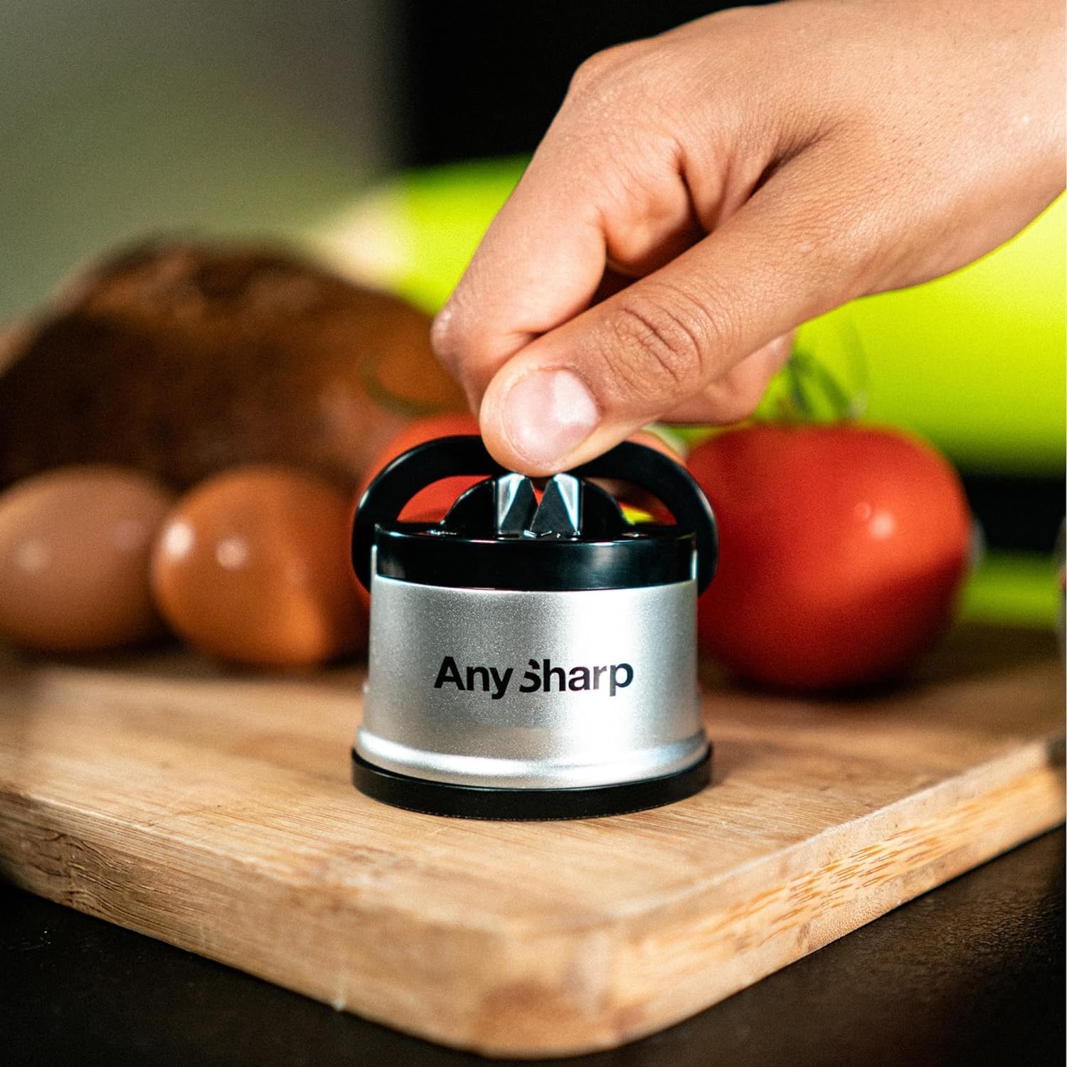 – GLOBAL – Hands Free Knife Sharpener - Easy to Use Sharpening Tool with Powe...