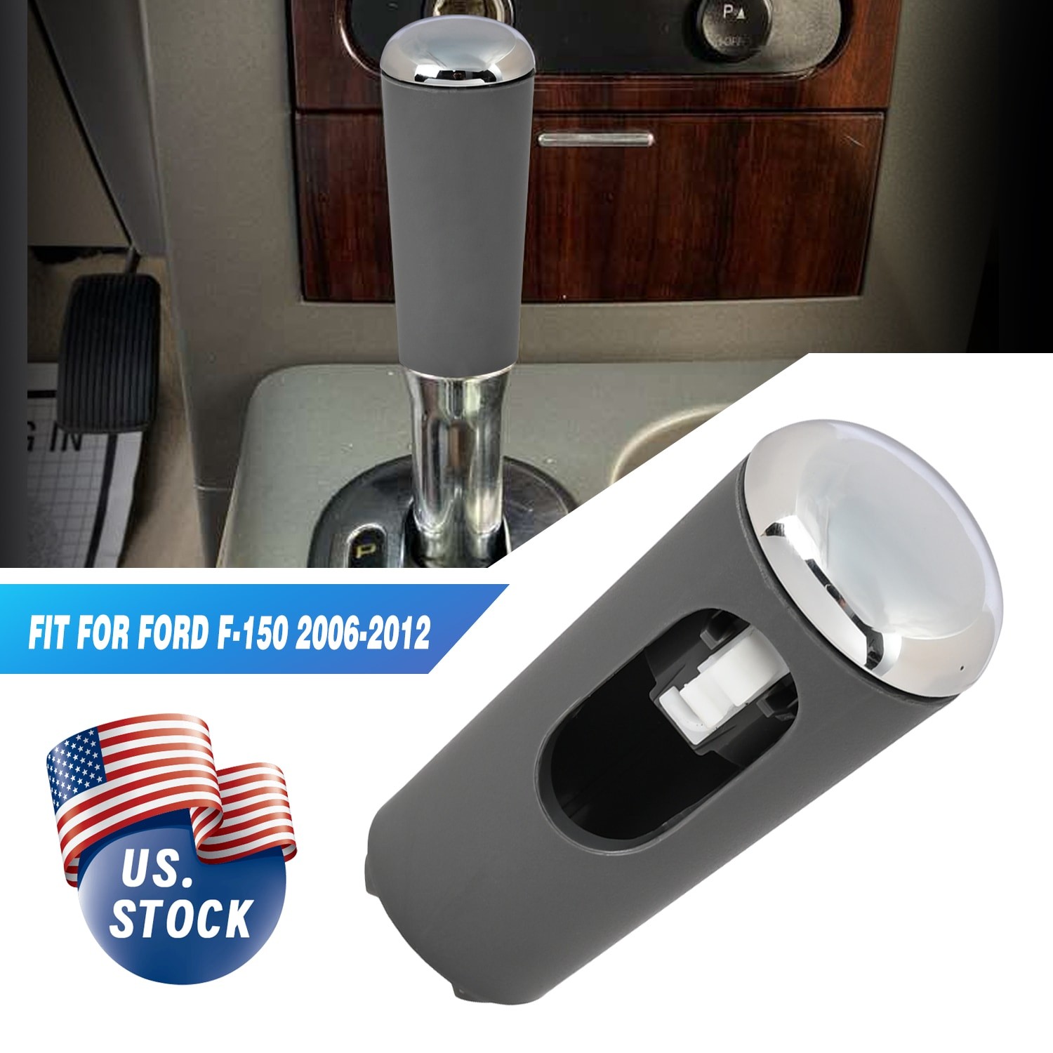 For Ford F-150 F150 2006-12 Automatic Transmission Shift Lever Knob 5L3Z-7213-V