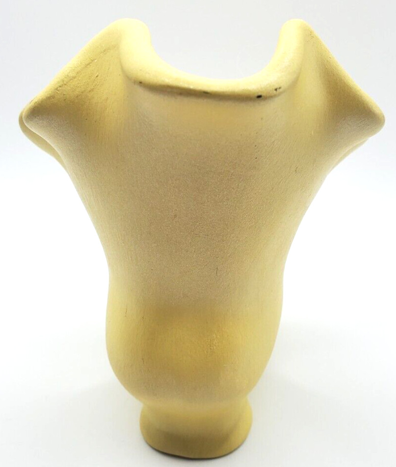 Vintage Yellow Victorian Boot Planter Classy BoHo
