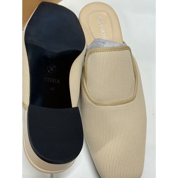 VIVAIA Square-Toe Mules size EU/ 41 US/9.5