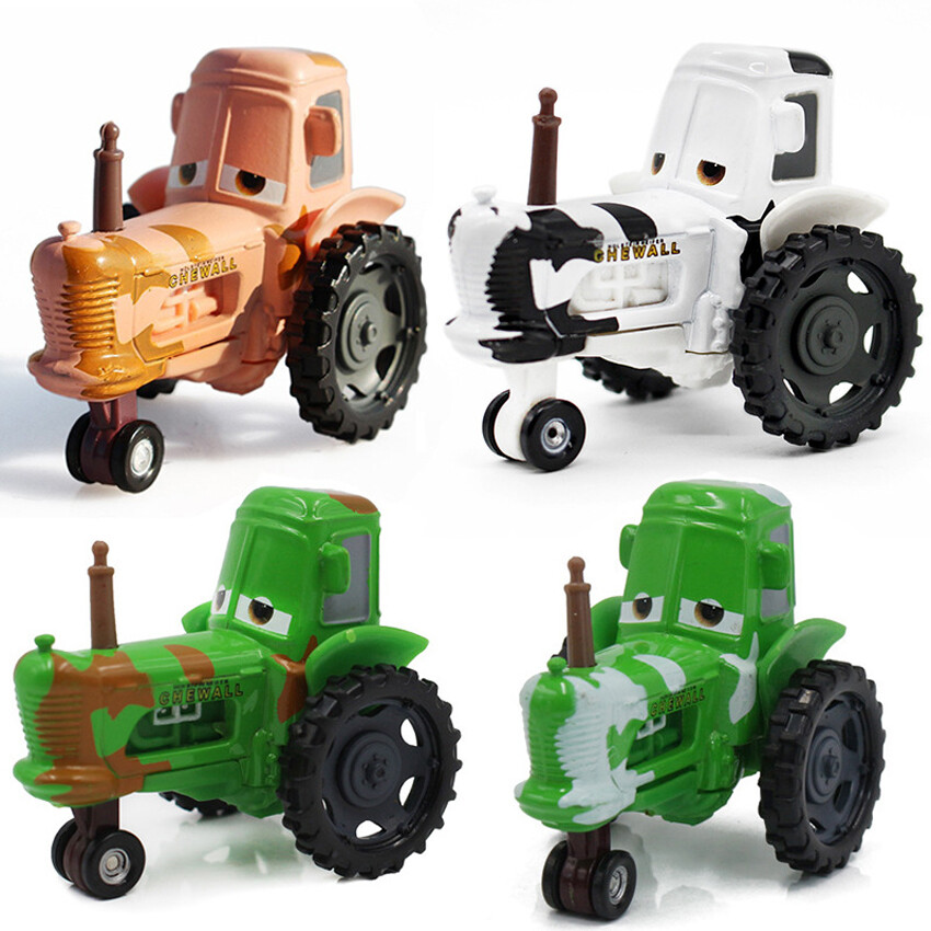 Cow Tractor Frank Bulldozer Kids Model Car Diecast Toy 1:55 Disney Pixar Cars