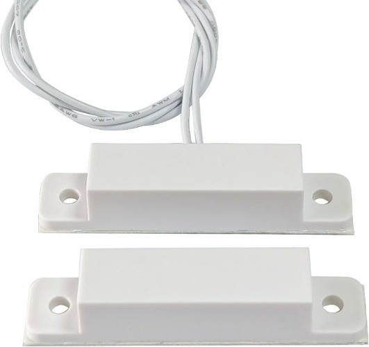 5 Sets Magnetic Contacts Wired Window Door Sensor Reed Switch NC Surface