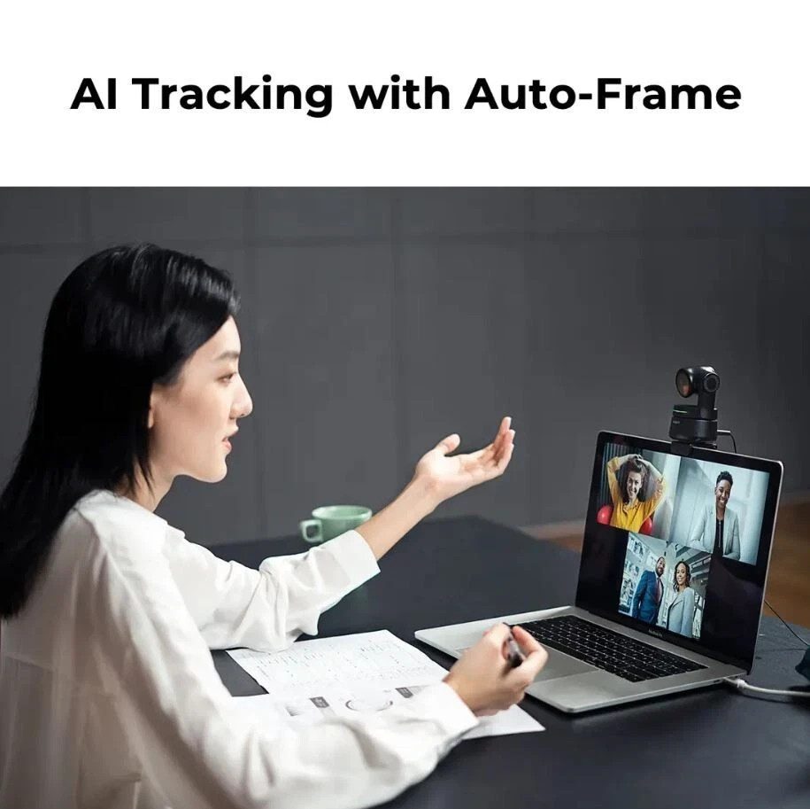 OBSBOT Tiny AI-Powered PTZ Webcam