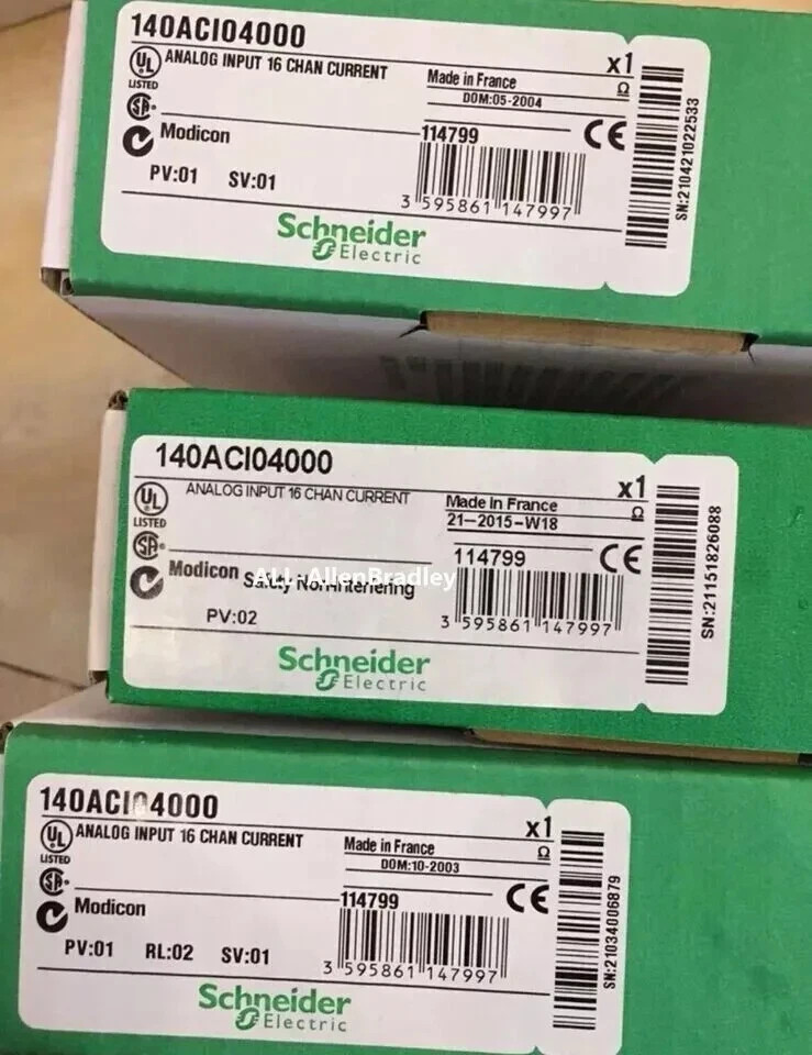 New Schneider 140ACI04000 Analog Input Module 140ACI04000 Free Shipping