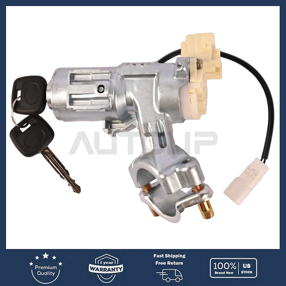 New Ignition Lock Cylinder & Keys for Toyota Rav4 Echo 2001-2004 W/O Chips