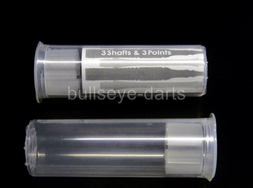 COSMO MARUCON ROUND CLEAR CASE FOR COSMO FIT SHAFTS AND SOFT TIPS - SET OF 2