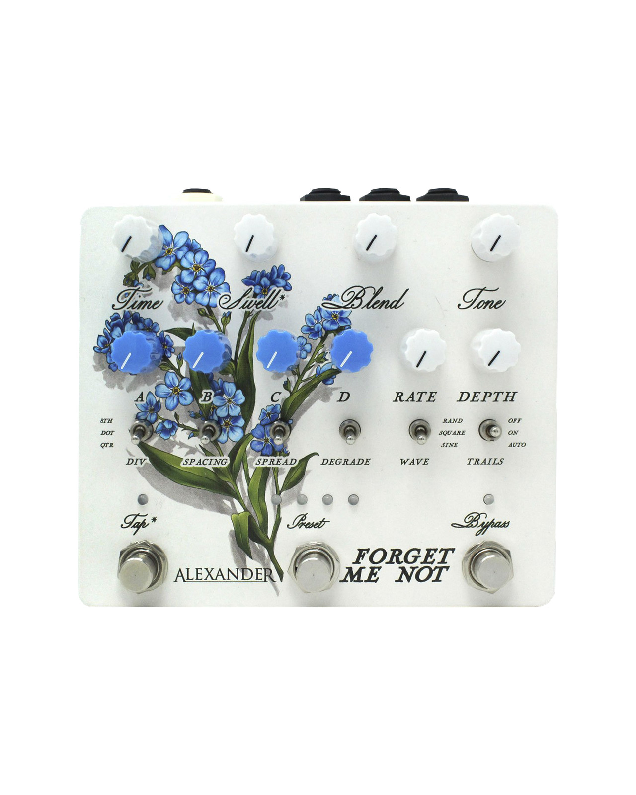 Alexander Forget-Me-Not Echo & Reverb Pedal