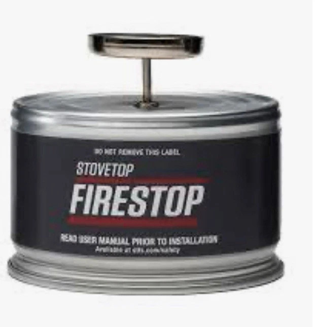 (2 Pack) Stovetop Firestop 675-3 Range Hood Fire Extinguisher EXP 04/2032 FO20