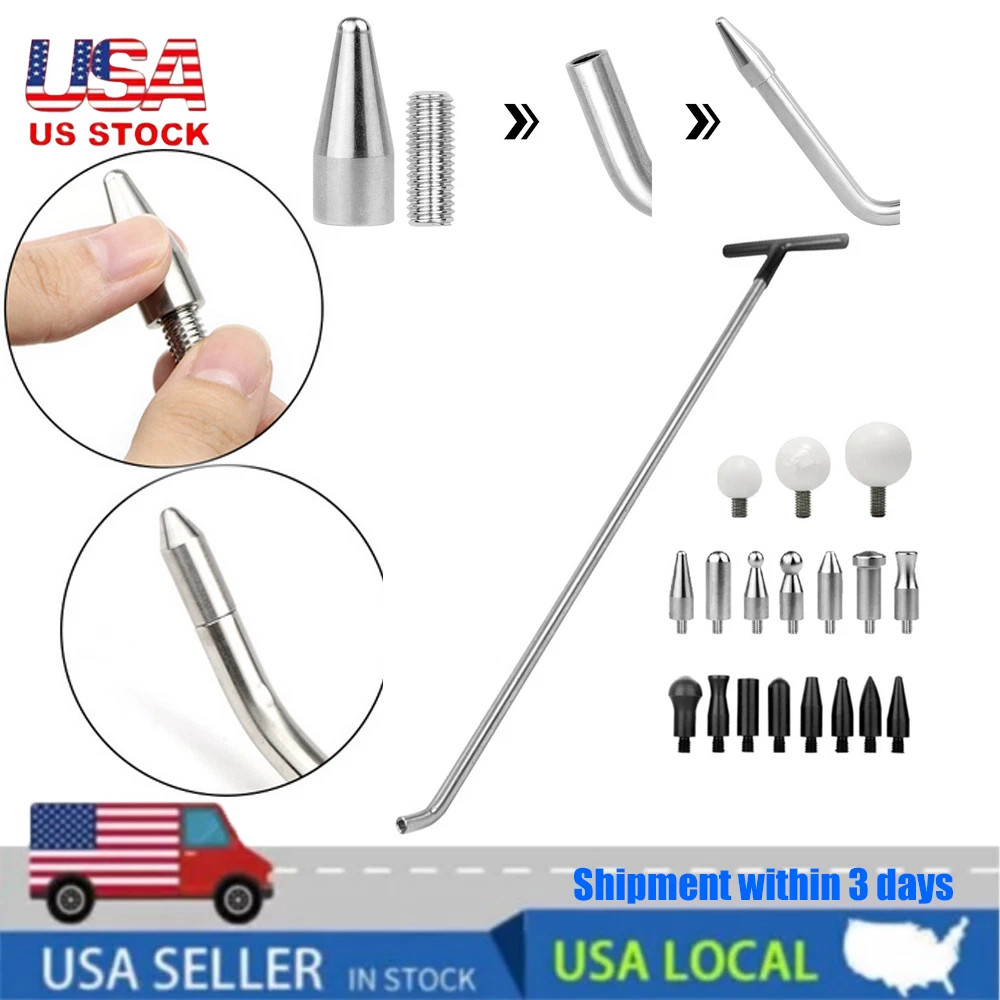 Puller Rods Dent Paintless Repair Tools Car Removal Body Push kits
