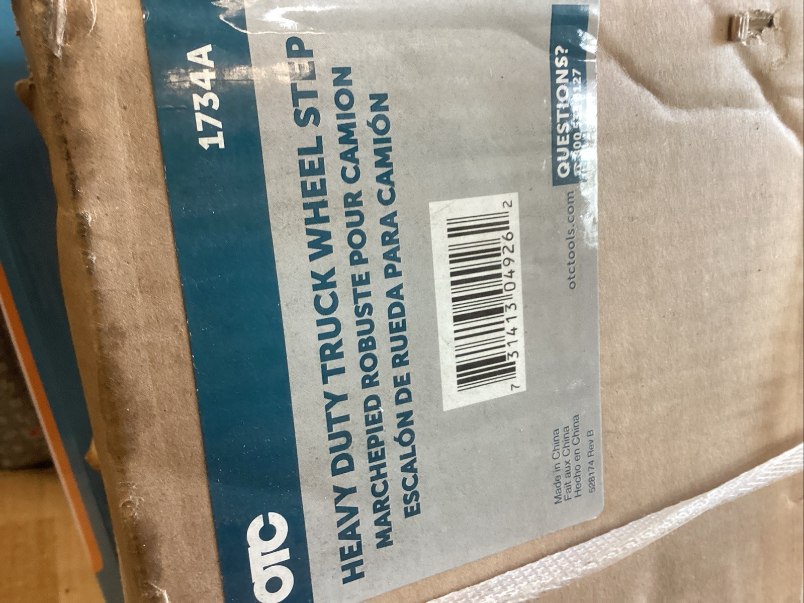 Heavy Duty Wheel Step Pick Up Truck Ladder OTC 1734A  NEW