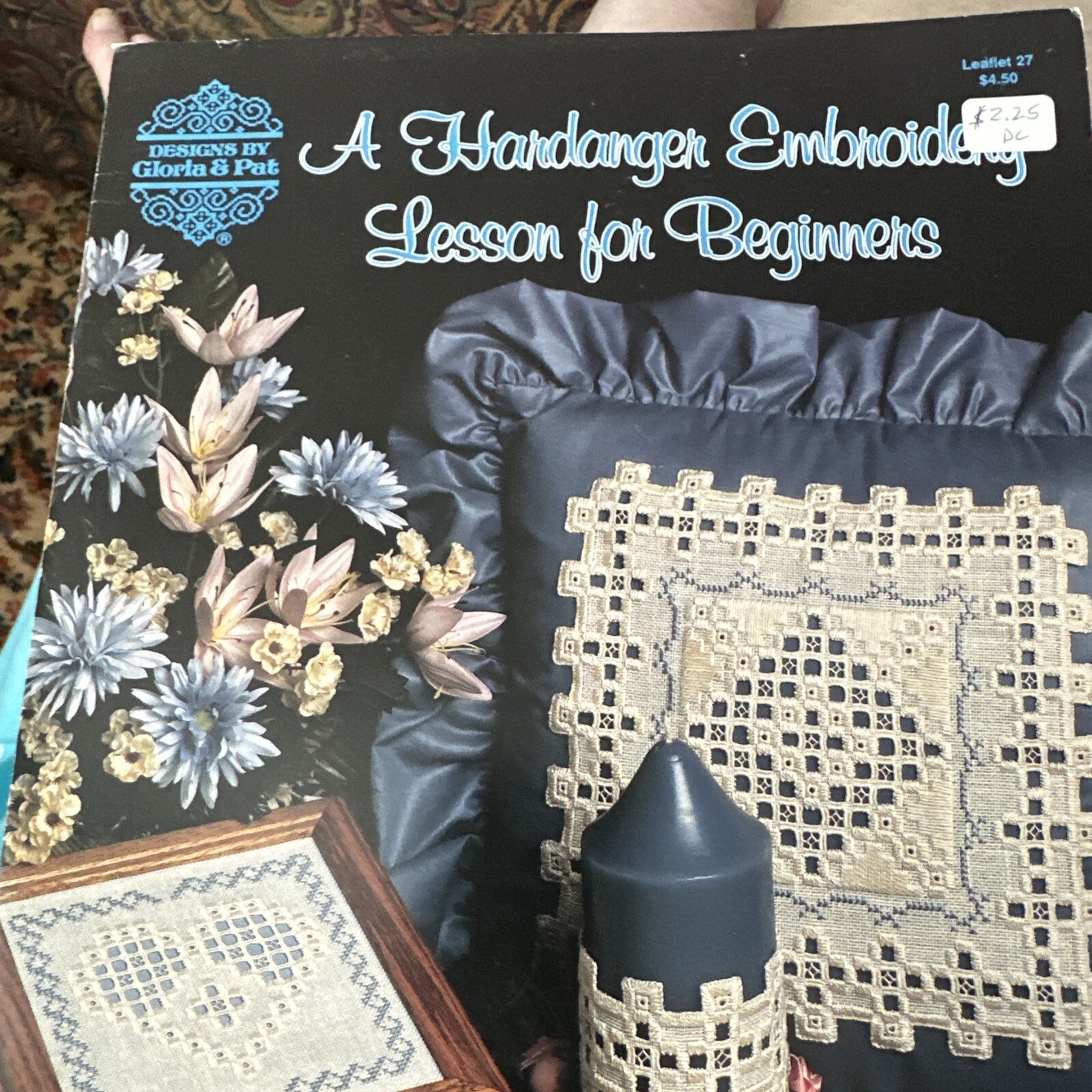 Hardanger Embroidery Lesson for Beginners Heirloom Needlework Leaflet 27