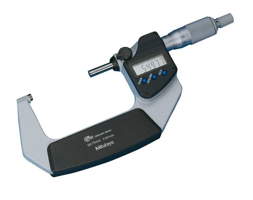 Mitutoyo 293-242-30 Digimatic Micrometer Coolant Proof Micrometer MDC-75PX FedEx