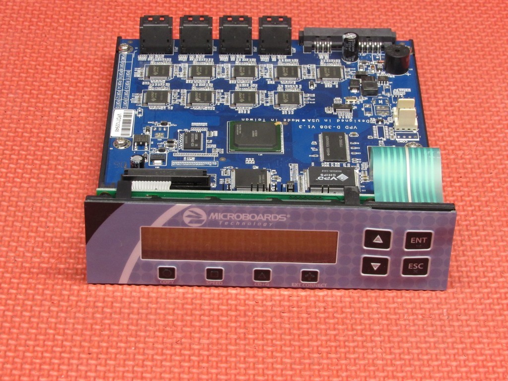 Microboards Technology Model VPD D-308 SATA Duplicator Controller Board *Tested*