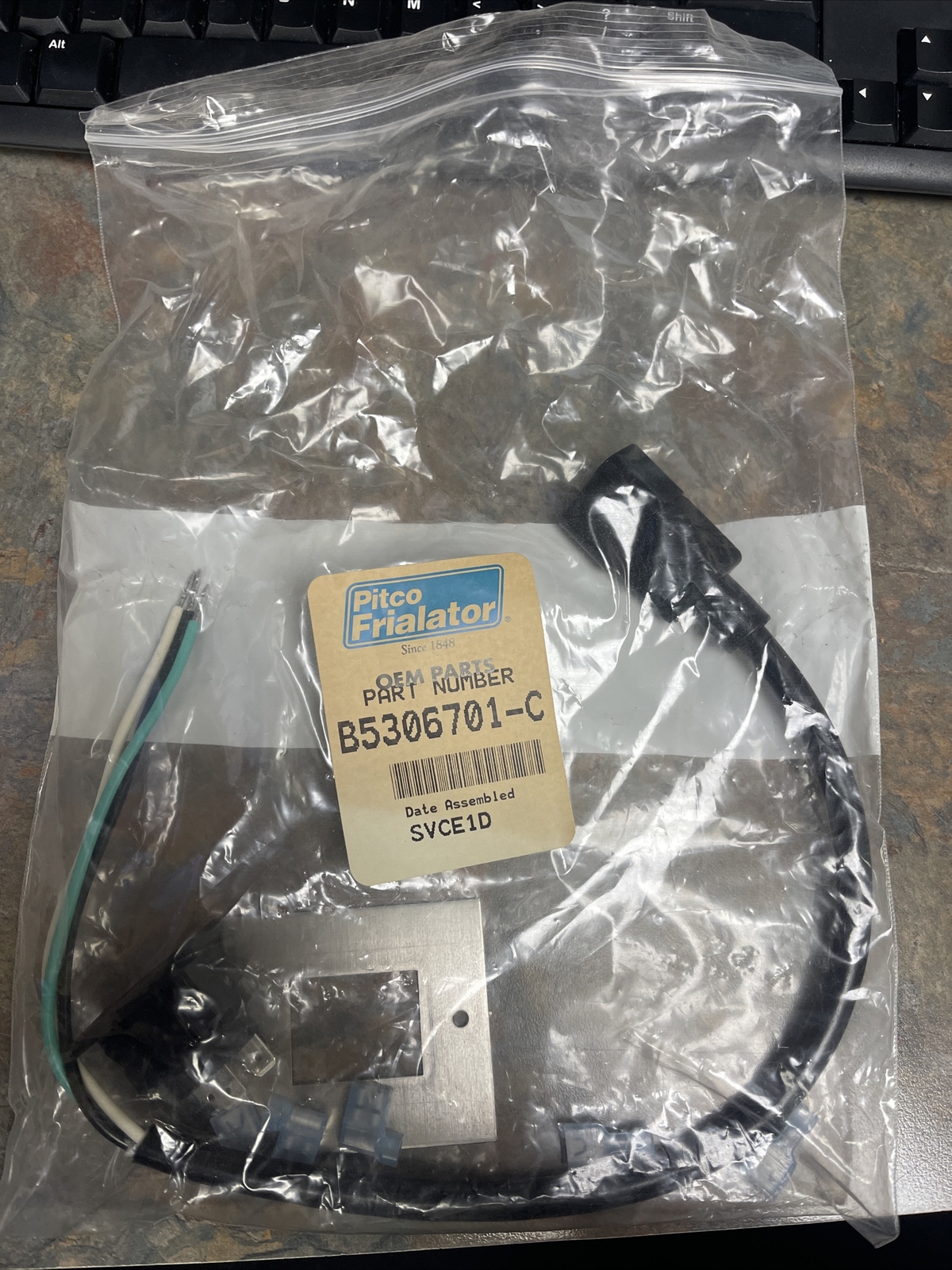Pitco B5306701-C cord and plug