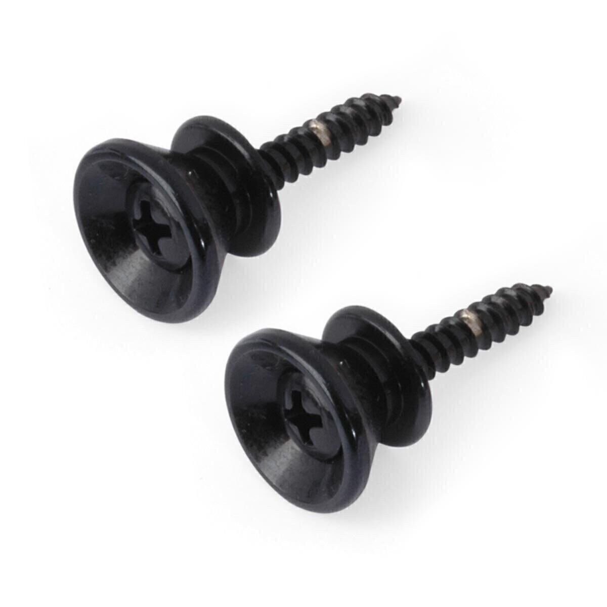 Golden Age Strap Buttons, Black, Set of 2