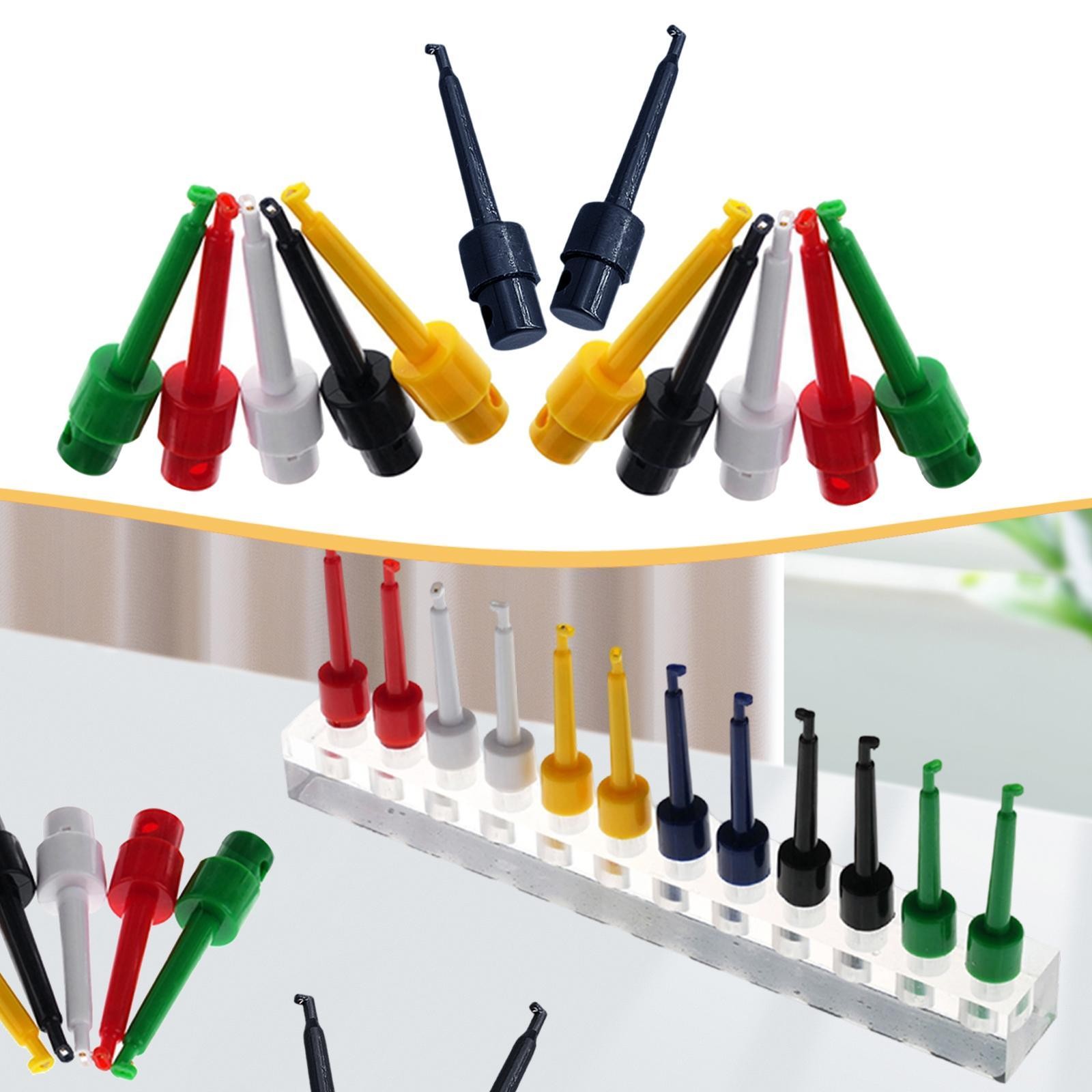 12x Fishing Lure Display Clips Alloy Portable Equipment Part Sturdy for Fly
