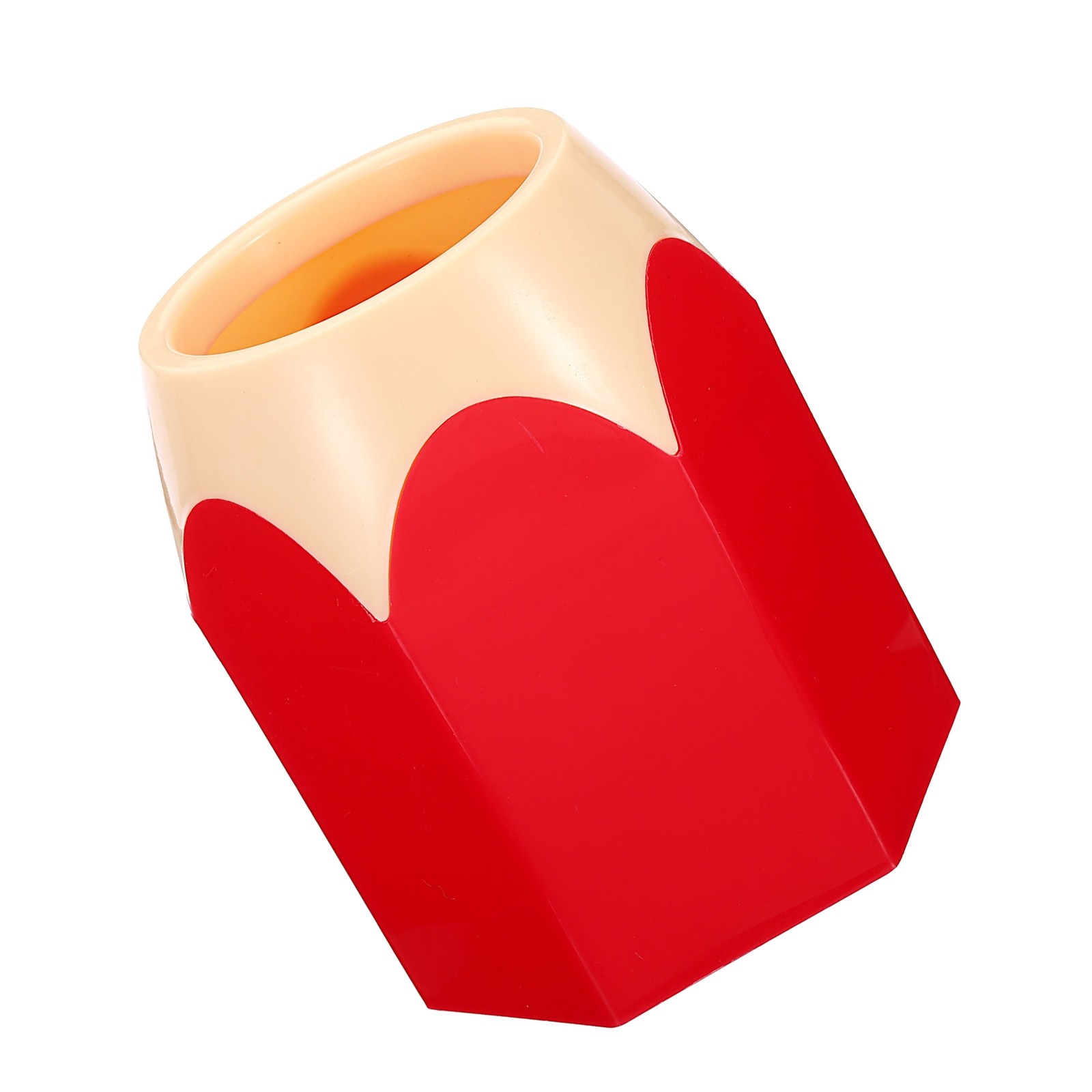 1Pcs Red Pen Holder DESK Pencil Holder
