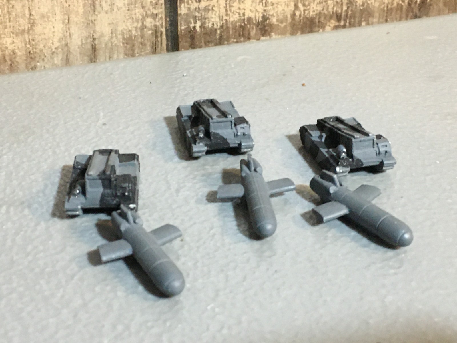 A26528 WARHAMMER 40K EPIC IMPERIAL GUARD IG METAL DEATH STRIKE 3 PK GW