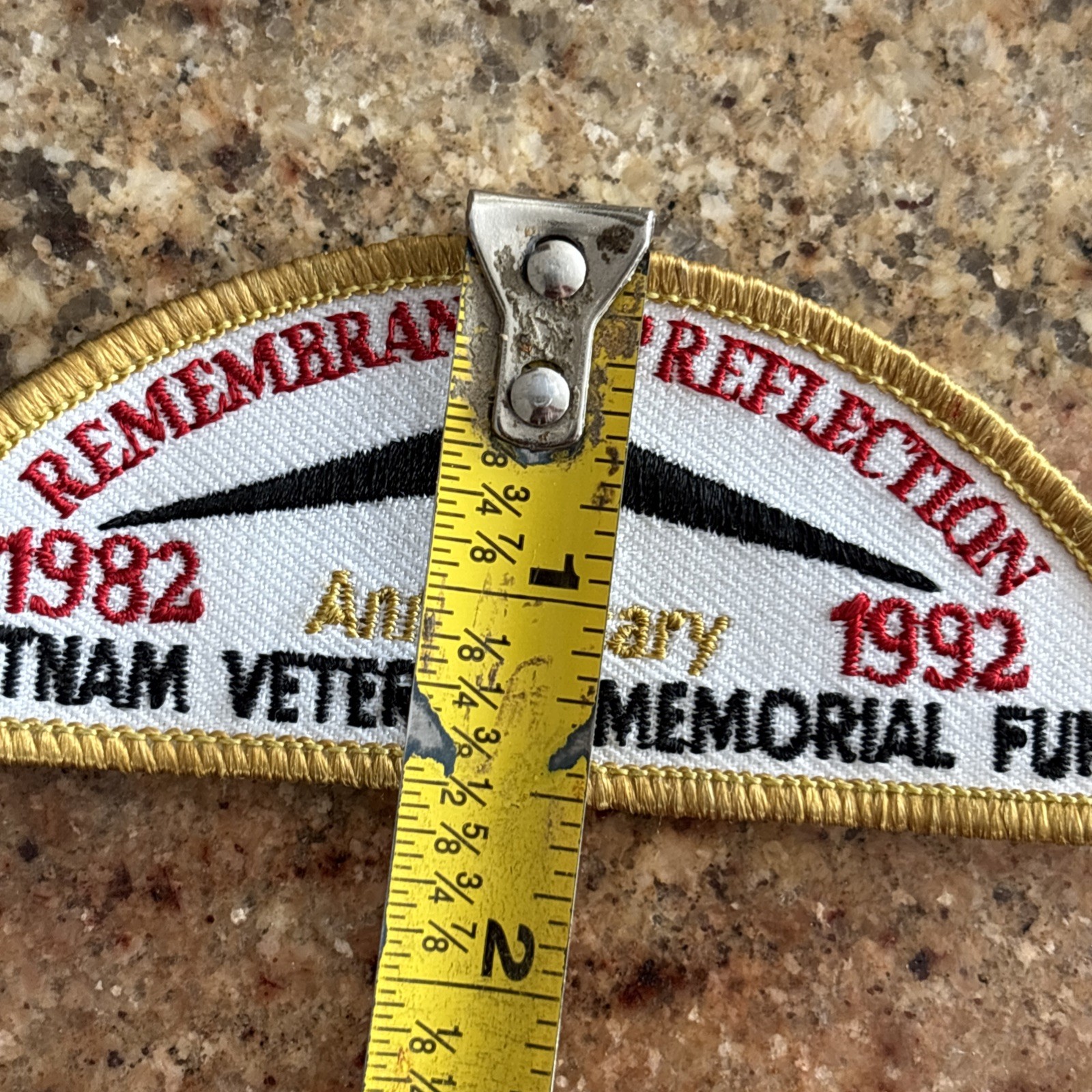 VIETNAM VETERANS MEMORIAL FUND REMEMBRANCE & REFLECTION 10TH ANNIVERSARY Patch