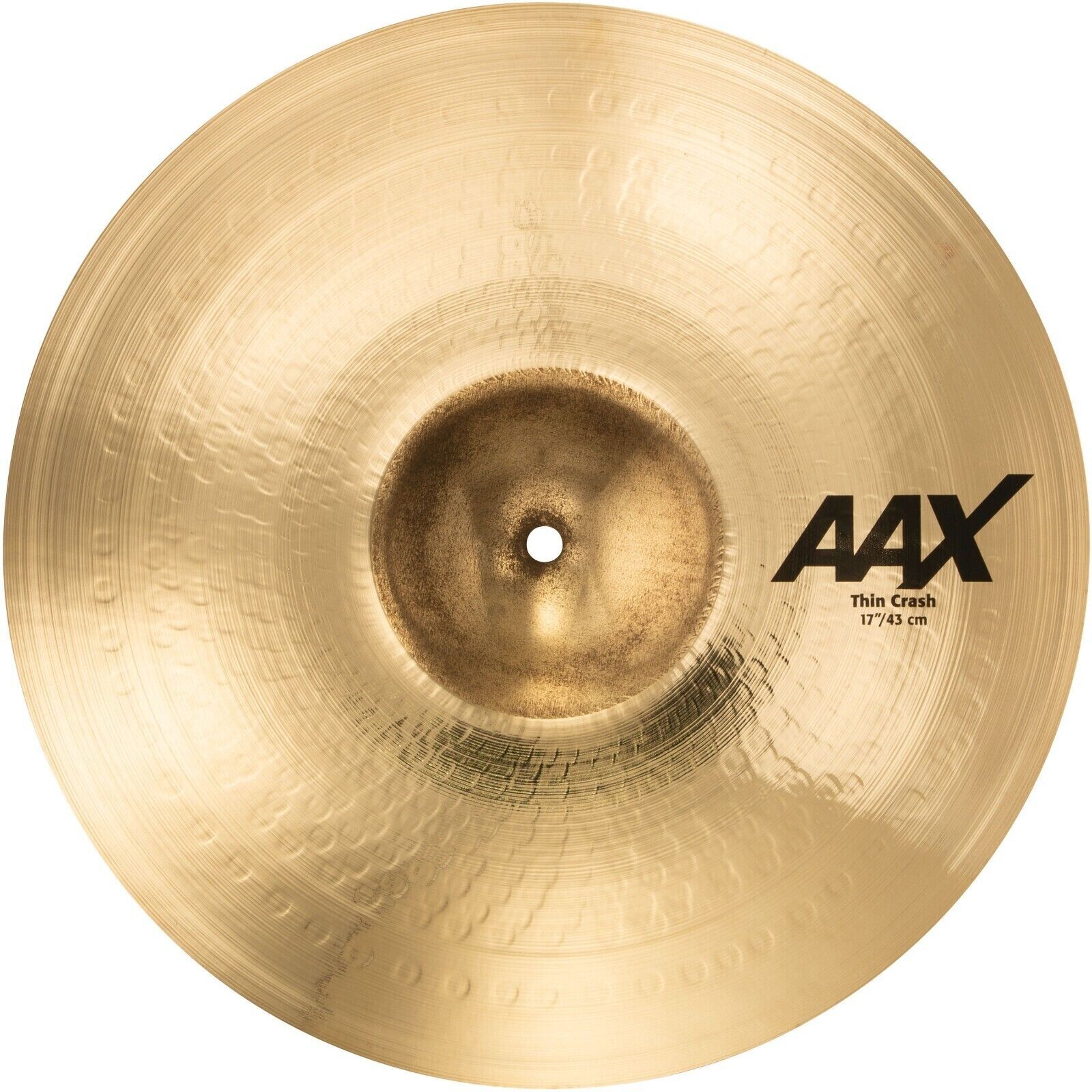Sabian 17" AAX Thin Crash , Brilliant Finish - NEW - In Stock!
