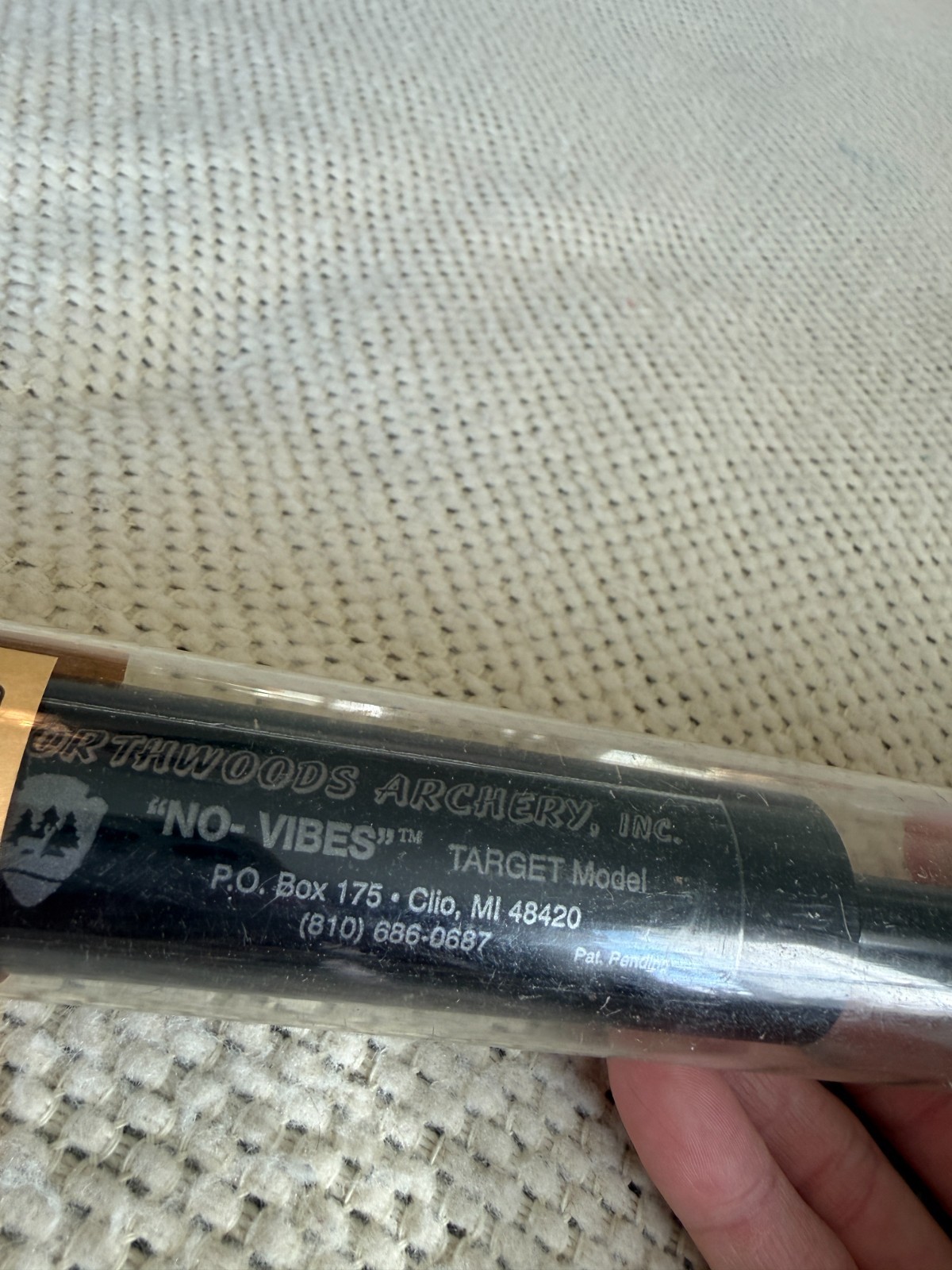 Northwoods Archery Inc No Vibes Target Model Stabilizer Bar