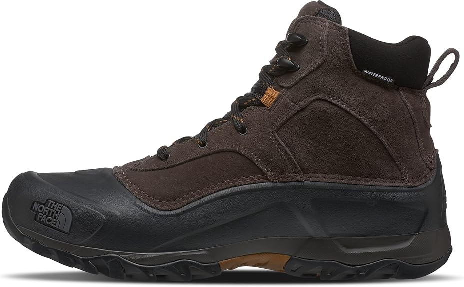 THE NORTH FACE Snowfuse Insulated Snow Boot, Coffe/Black - NEW NO BOX