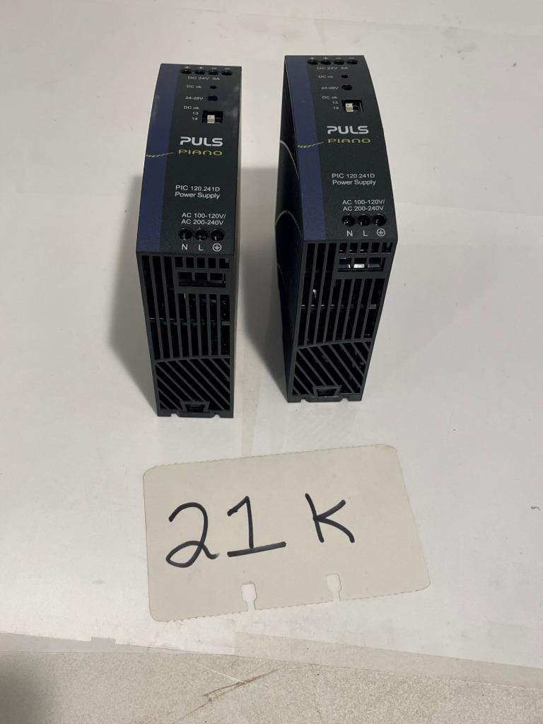 ONE USED PULS PIC120.241D POWER SUPPLY