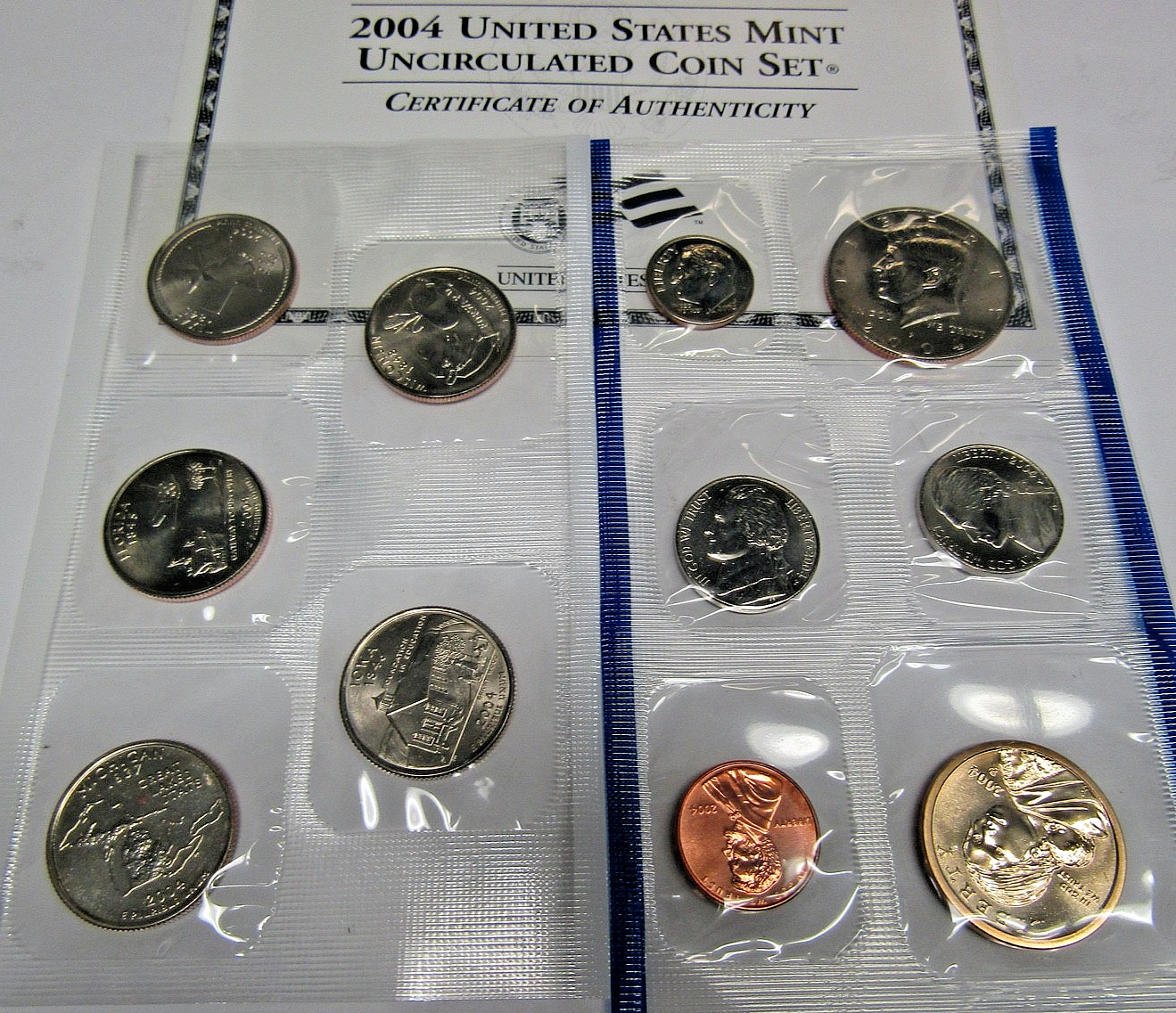 2004 P United States Mint Uncirculated Coin Set