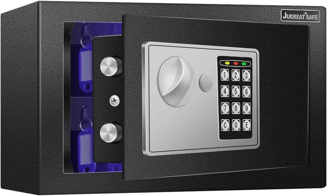 80 Keys Cabinet W/ Sensor Light,Electronic Key Safe,Pin Code Keyless Storage Box