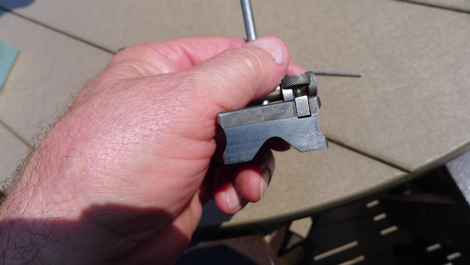SMALL VTG STARRETT CO, INDICATOR STAND