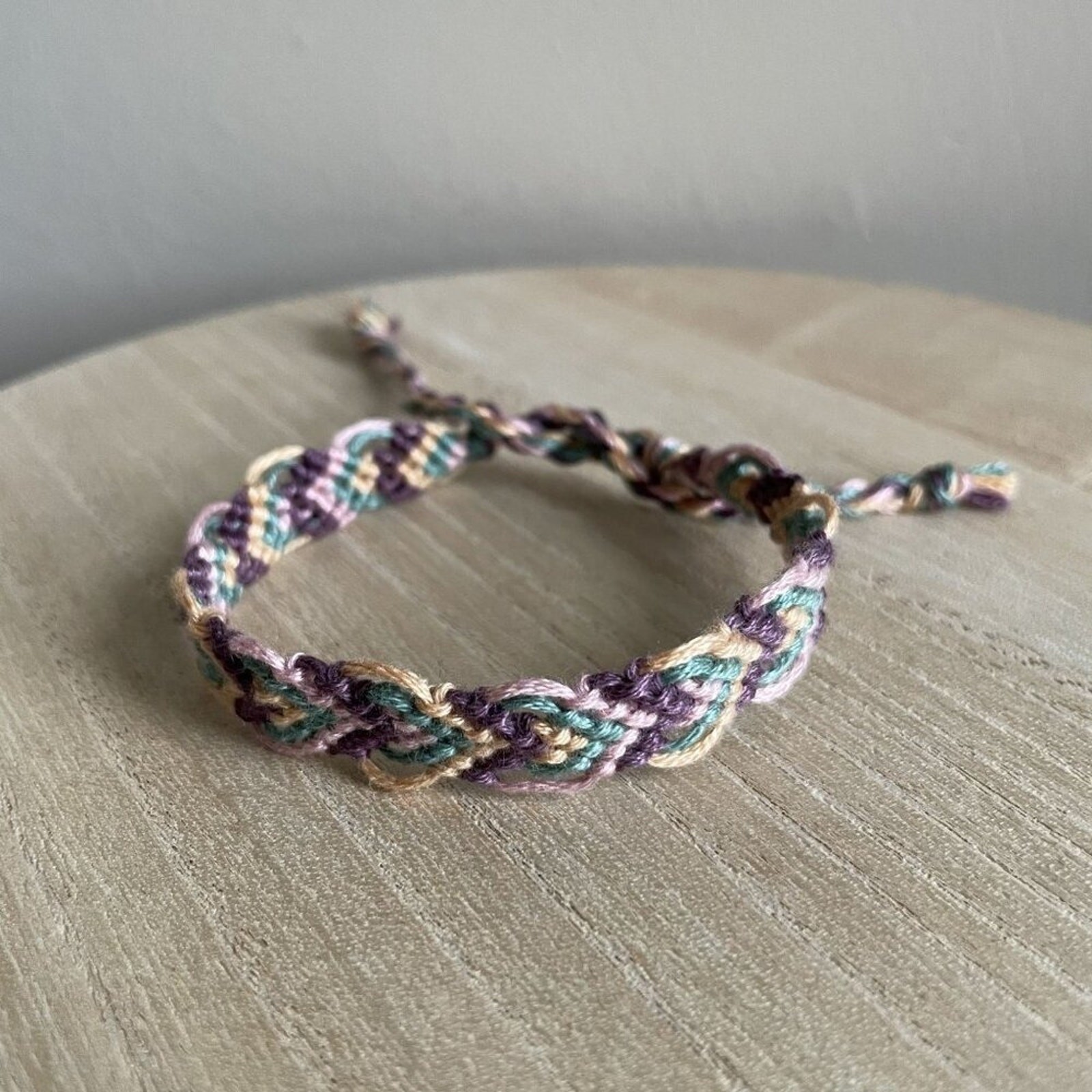 Love Bracelet, anklet, trendy, comfortable, tie, embroidery thread, woven, gift,