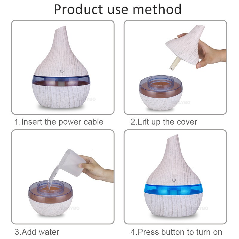 Creative USB Humidifier Air Purifier Mist Diffuser for Car Office Desktop