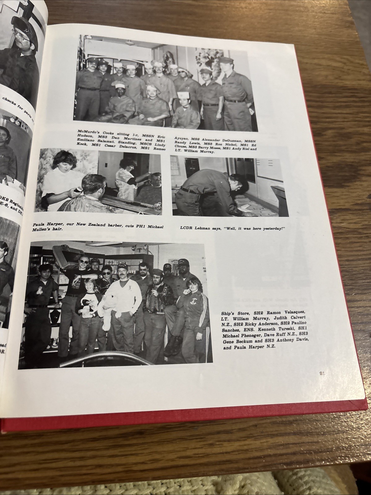 Antarctica Operation Deep Freeze '83 US Navy, Deployment Year Log 1983