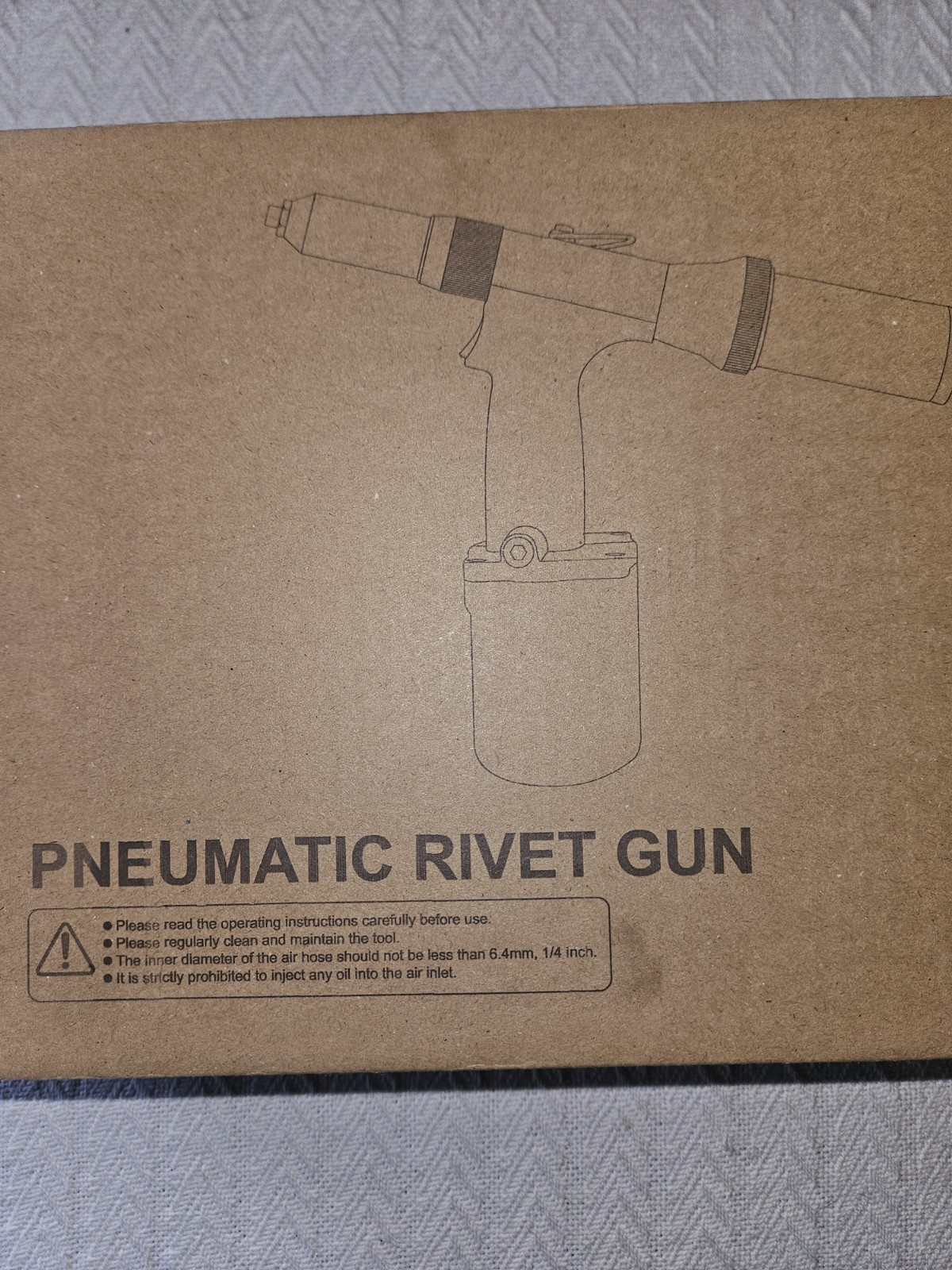 Proster Self-Suction Pneumatic Rivet Gun Automatic Rivet Loading