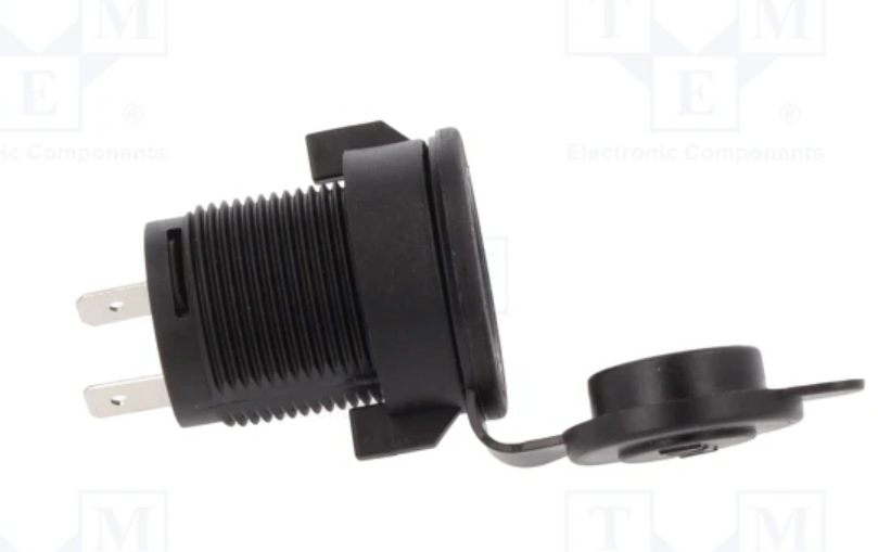 SCI A13-142-BB1 (1250509) 12/24VDC 20A CHARGER OUTLET SOCKET *D19