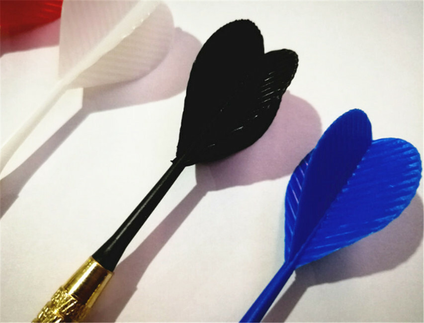 12pcs (4 Colors) Plastic Needle Dart Arrows with 100 Replacement Soft Dart Tips