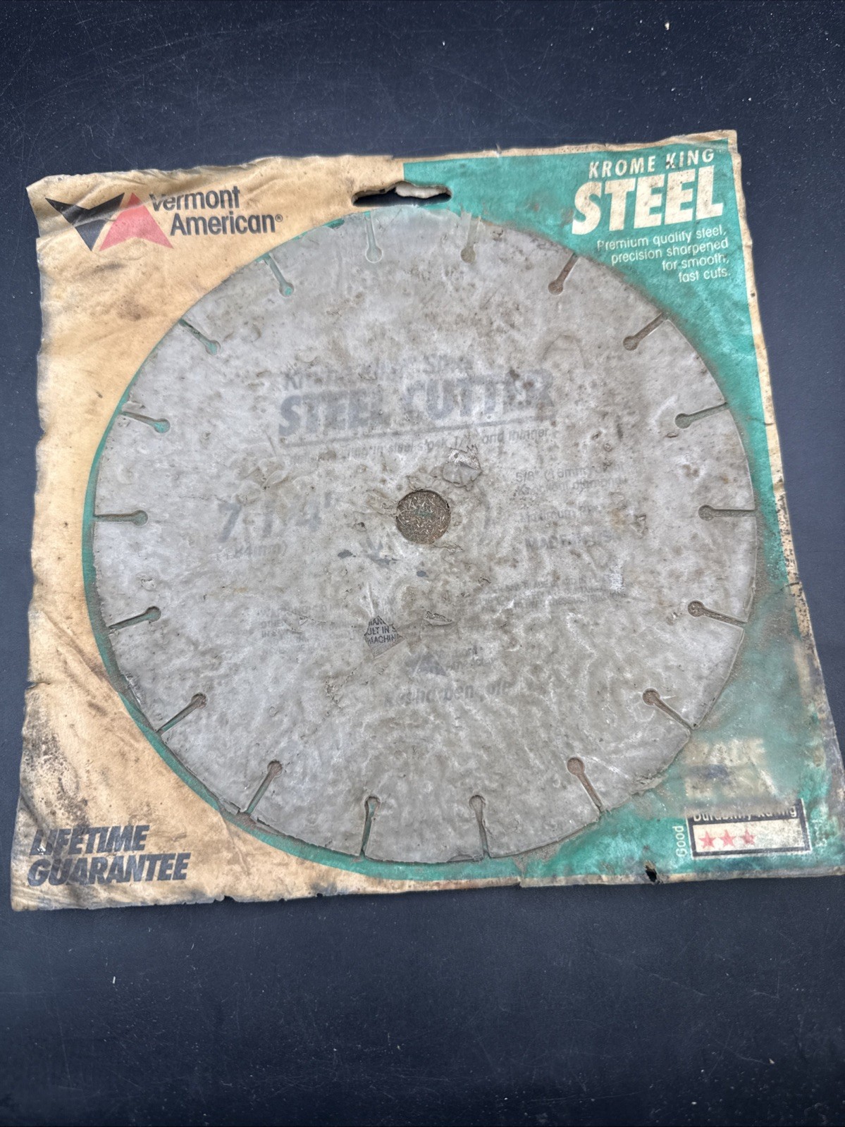 Vermont American Krome King Steel Cutter 7 1/4" 25208
