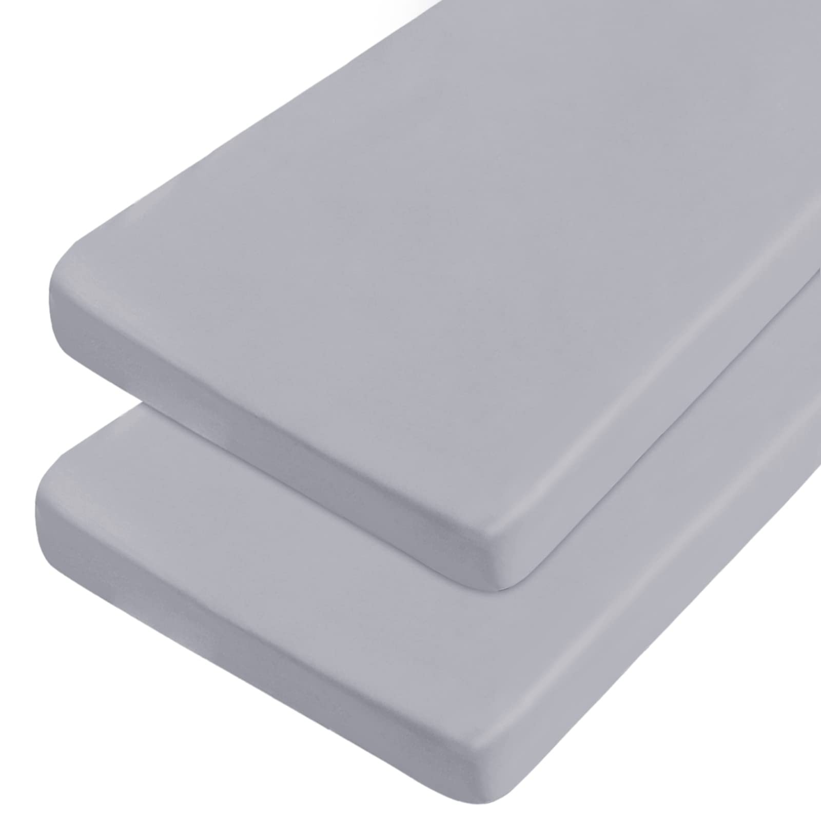Cot Sheets 31" x 75", 2 Pack Cot Size Fitted with Narrow Twin/Camp Bunk/Rvs B...