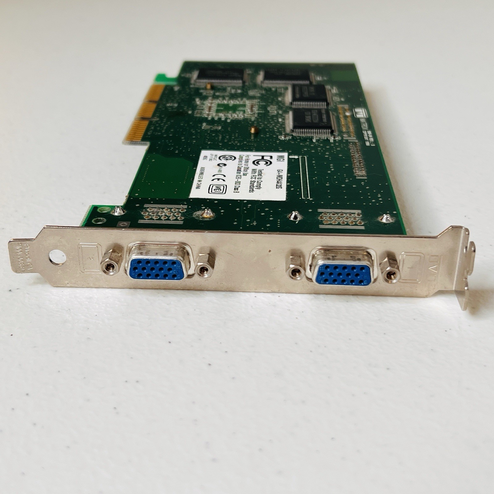 Vintage MATROX 905-04 REV-B 405G Samsung 013MT02740 One Piece USED Graphics Card
