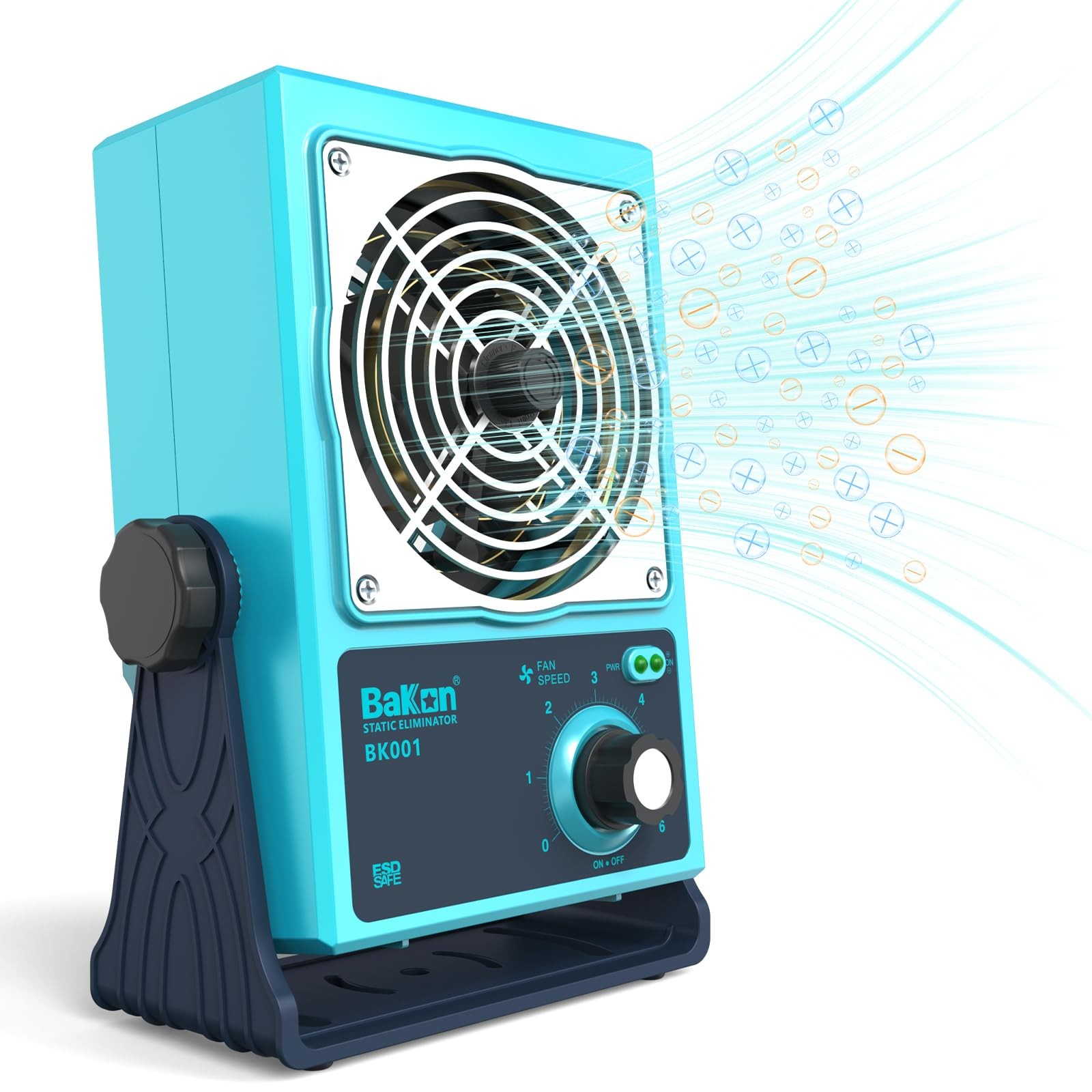 BK001 Ion Blower, Eliminate Static Electricity, Positive and Negative Charge ...