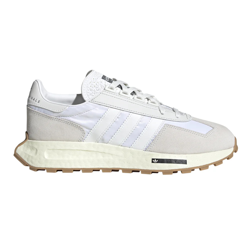 Adidas Retropy E5 Sneaker Running Shoes White Silver Mens Size 9.5 New (H03075)