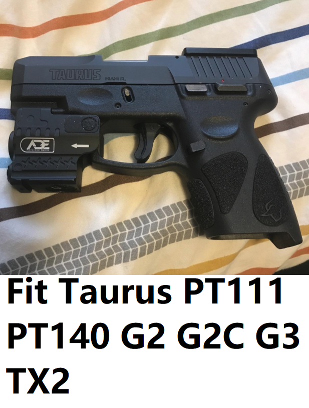 Green Pistol Laser+Flashlight Sight for Springfield HELLCAT COMPACT 9MM Pistol