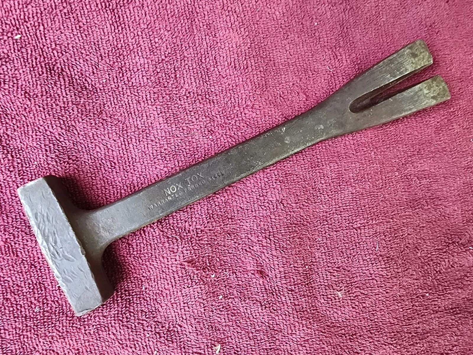 Vintage Bridgeport Hardware Nox Tox Crate Hammer