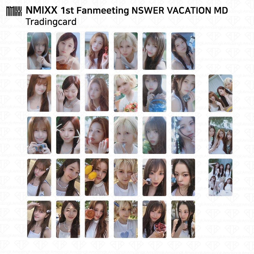 NMIXX 1st Fanmeeting NSWER Vacation MD Trading Card Photoccard Haewon Sullyoon