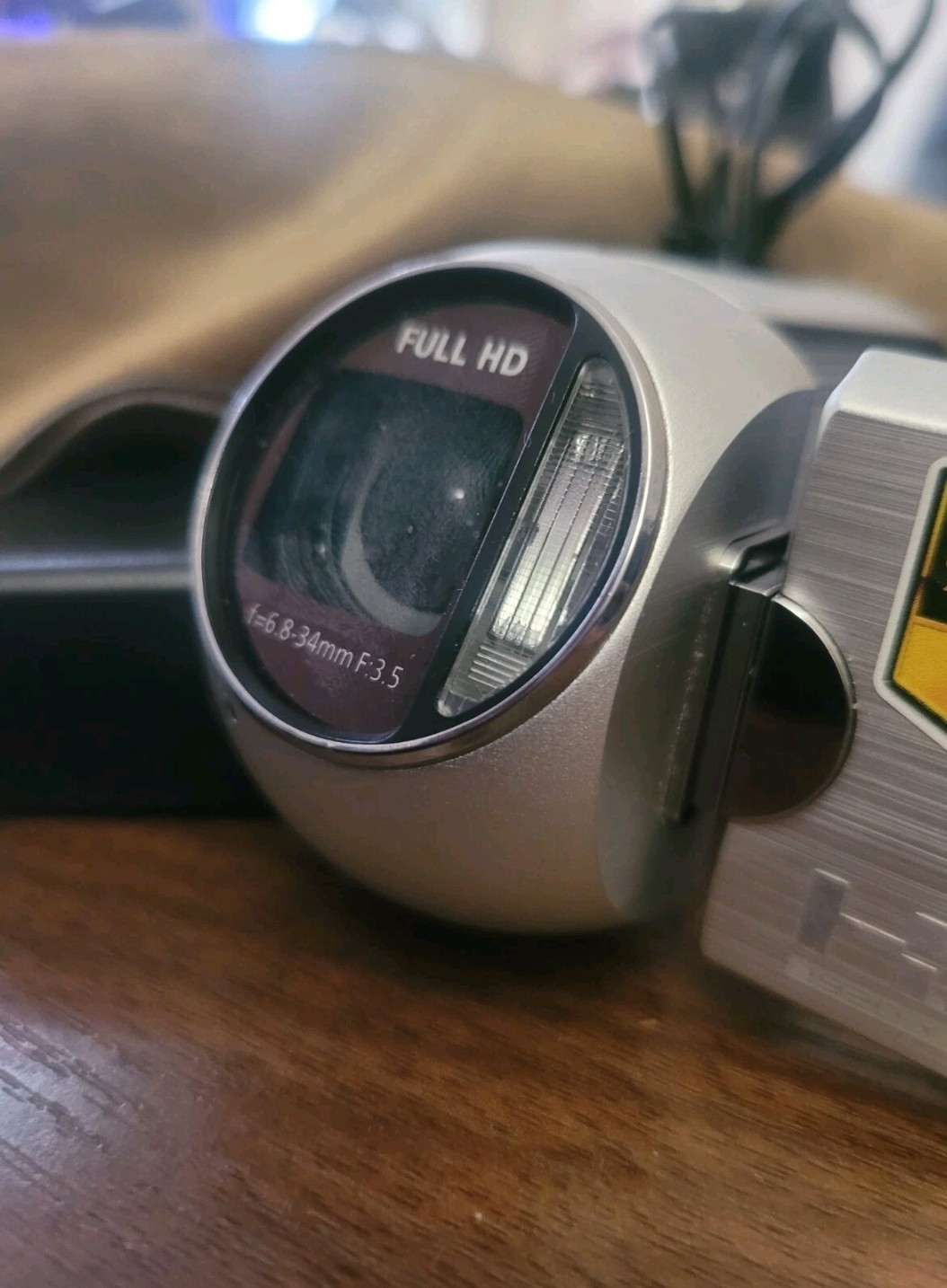 TEN Portable Handheld Camcorders In (Excellent Condition) w/ cords and case